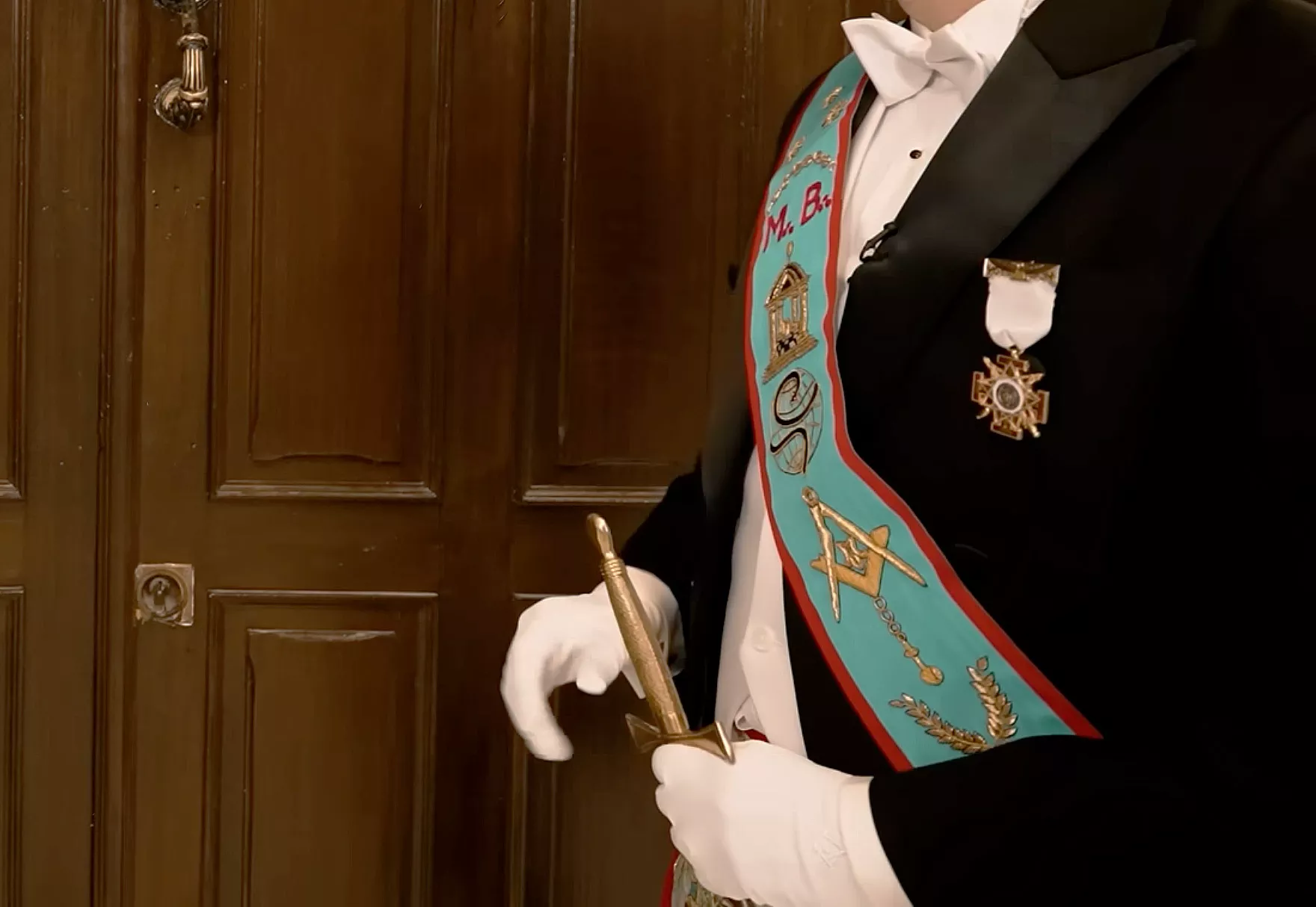 épée maçonnique, loge des francs maçons