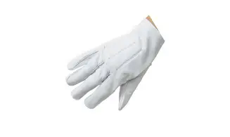 Gants Blancs Cuir