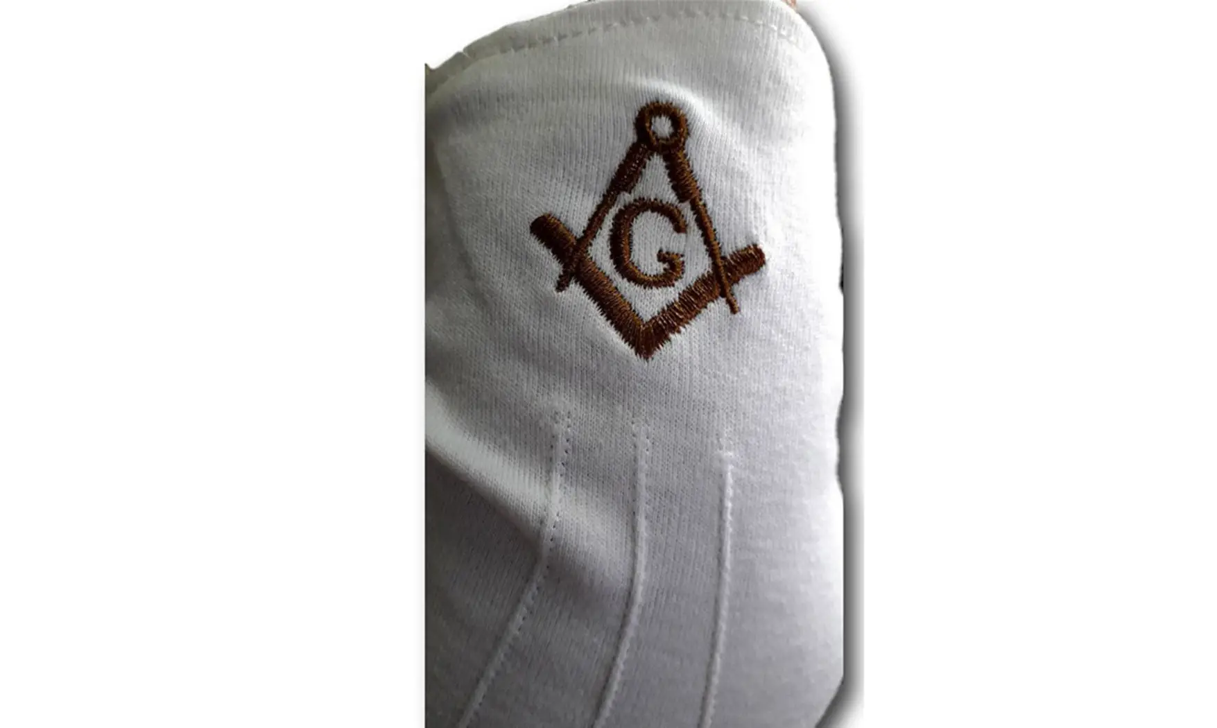 Gants Blancs Brodés
