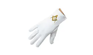 Gants Blancs brodés