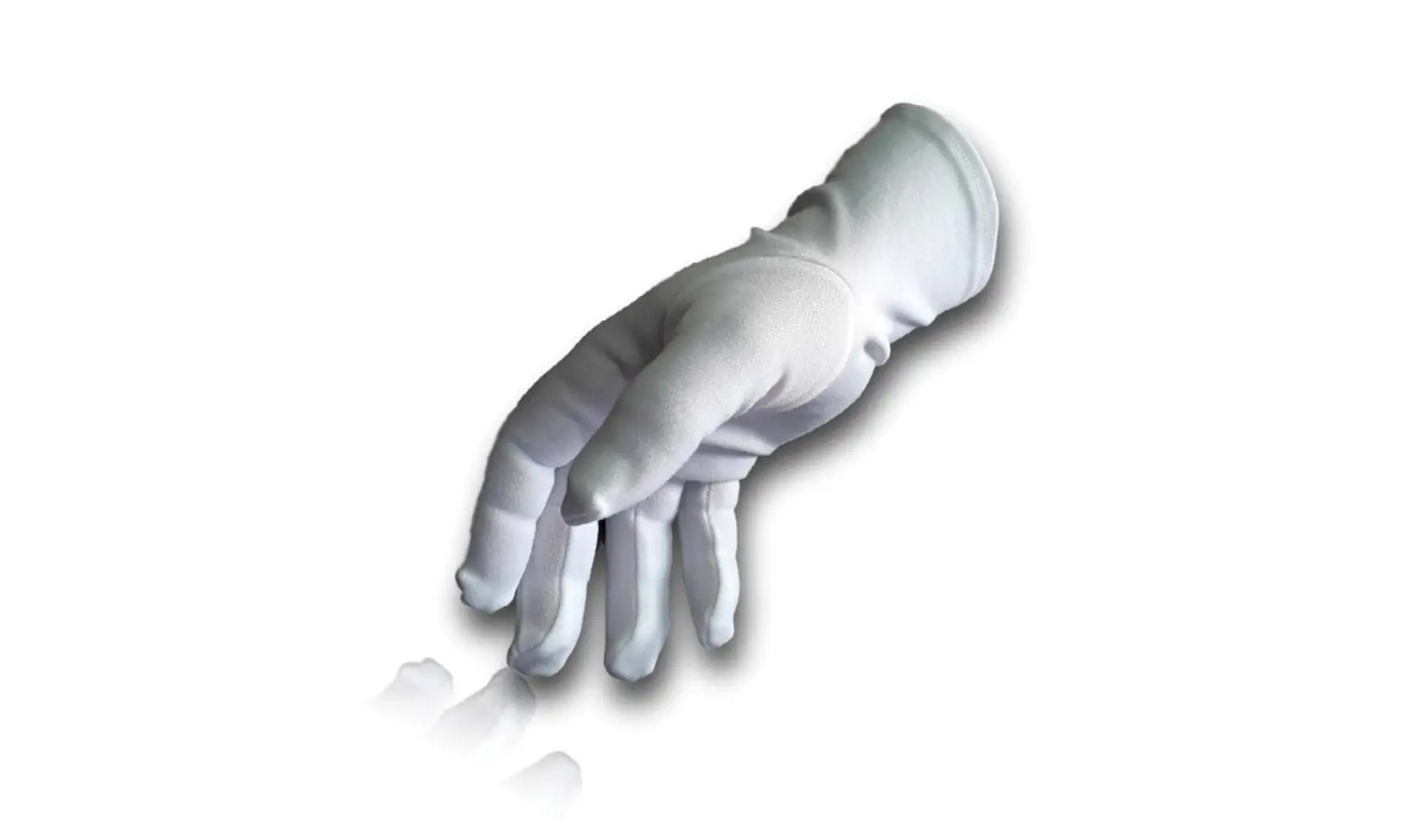 Gants Blancs Lycra