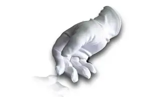 Gants Blancs Lycra