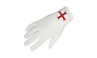 Gants Blancs Lycra