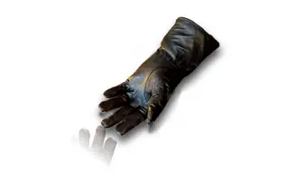 Gants Noirs Cuir KT