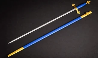 Epée Bleu Tréflée RER