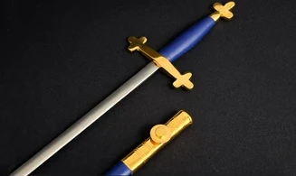 Epée Bleu Tréflée RER