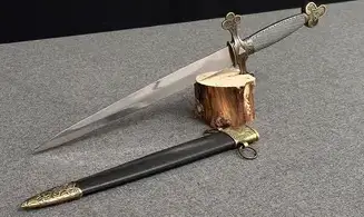 Dague tréflée maçonnique